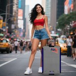 Tuman TU155BM Cabina activa portátil para fiestas de 15 pulgadas con LED - Image 7