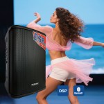 Tuman TU108DSP Cabina activa portátil de 8 pulgadas - Image 3