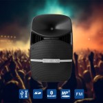 Tuman TPA3715BTL Cabina activa Portátil (sin pila) de 15" con trípode, Luz LED y Micrófono Inalámbrico - Image 3