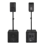 Tuman TPS1226CO Sistema de Sonido Profesional 2.2 de Alta Potencia para Karaoke y Fiestas