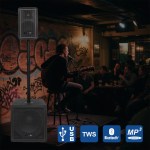 Tuman TPS1226CO Sistema de Sonido Profesional 2.2 de Alta Potencia para Karaoke y Fiestas - Image 4