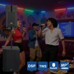 Tuman TU1812CO Sistema de Sonido Profesional 1.1 de Alta Potencia con Bluetooth y DSP - Image 4
