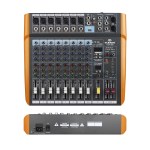 TUMAN TUM800 Consola Mezcladora Profesional de 8 Canales con DSP, USB y Bluetooth