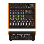 TUMAN TUM8A Consola Mezcladora Activa de 8 Canales con DSP, USB y Bluetooth